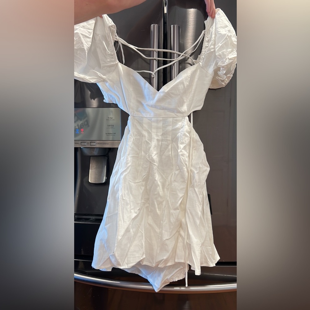 White Lulus Dress